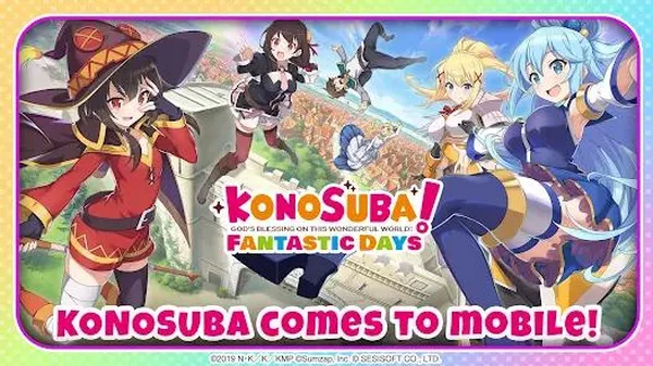 game anime - KonoSuba: Fantastic Days