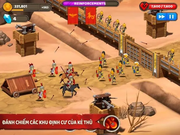 game chiến thuật - Grow Empire: Rome