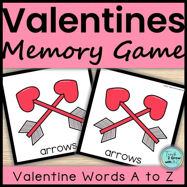 game valentine - Valentine’s Day Memory Game